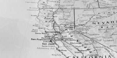 Must ja valge kaart, San Francisco