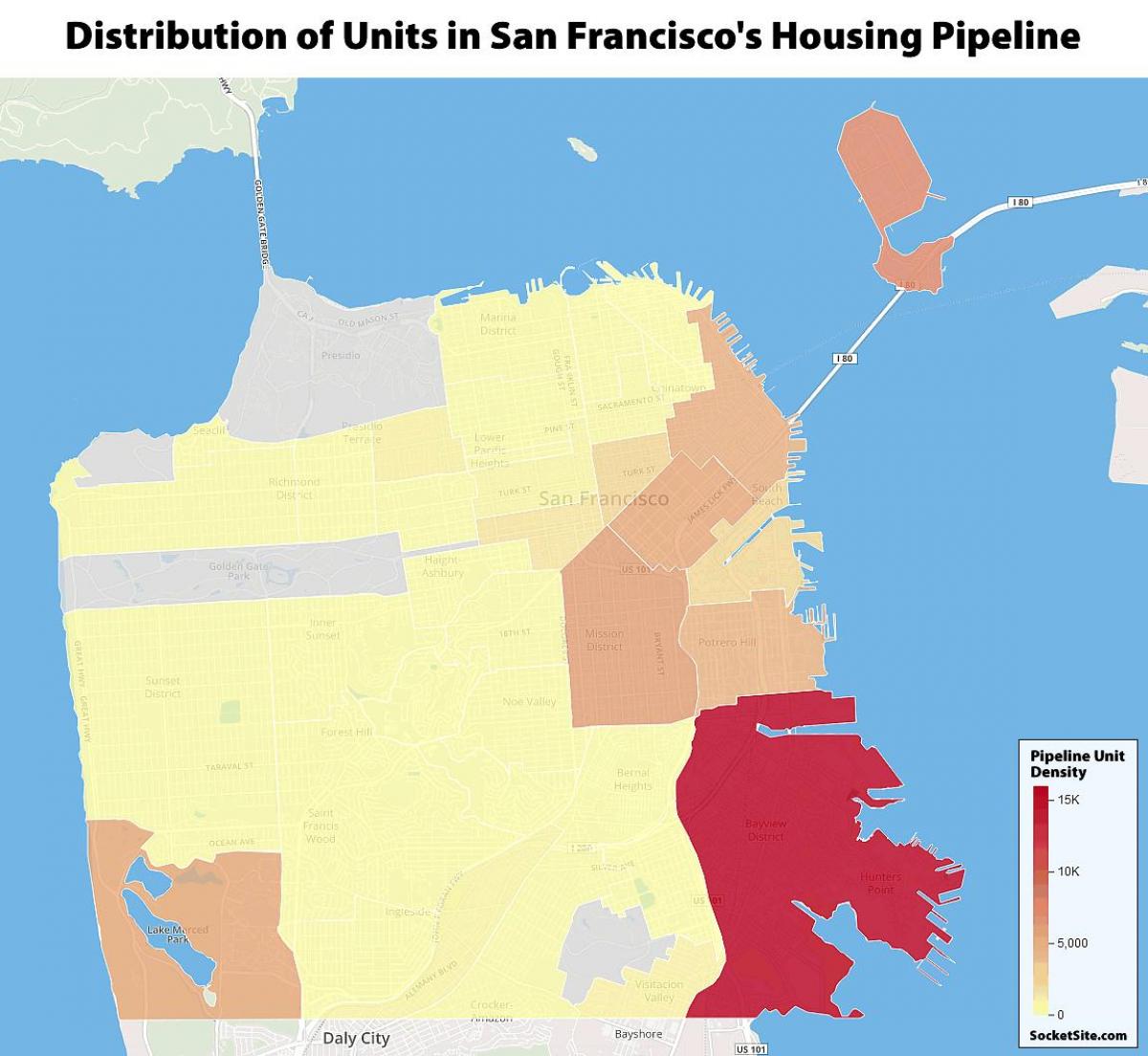 San Francisco riikliku elamumajanduse kaart