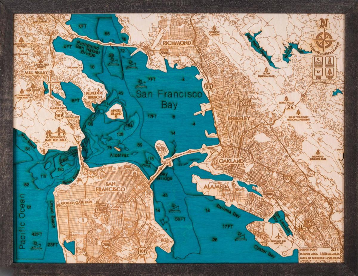 Kaart San Francisco puit