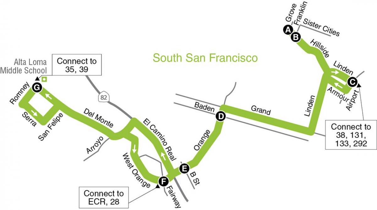 Kaart San Francisco põhikoolid