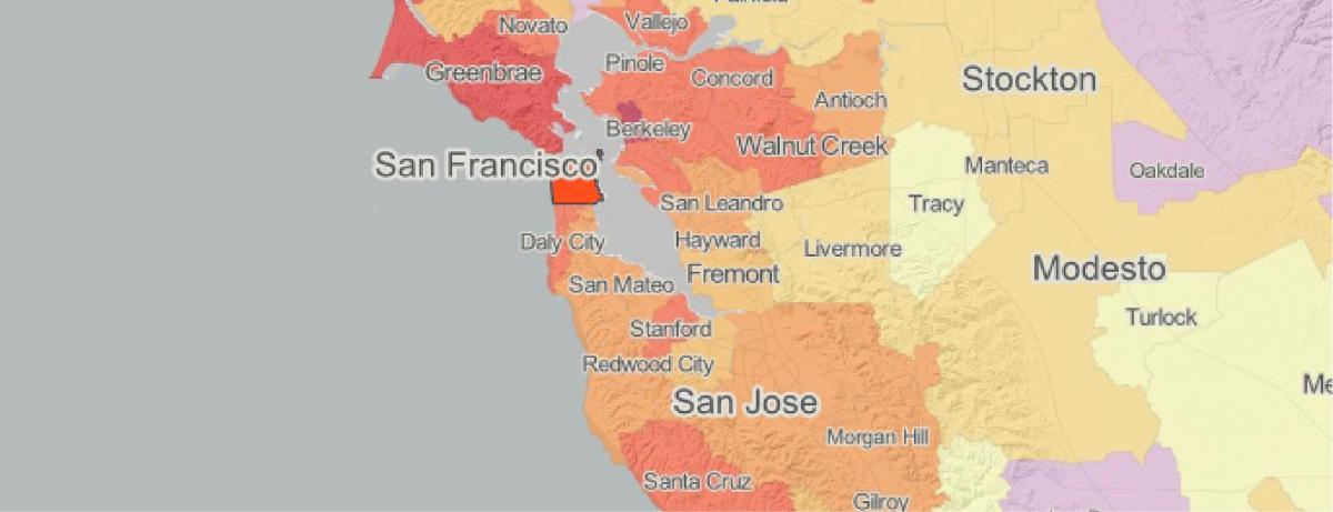 Kaart suurõnnetuse vältimise põhimõtted San Francisco
