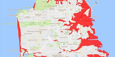 San Francisco aladel, et vältida kaardi
