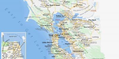 San Francisco kaarti valdkonnad