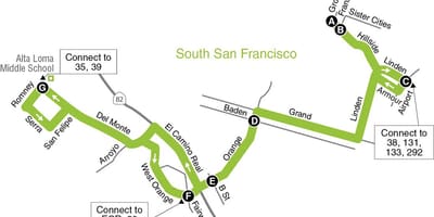 Kaart San Francisco põhikoolid