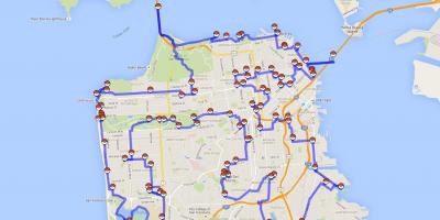Kaart San Francisco pokemon