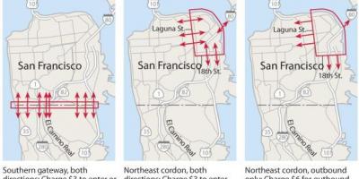 Kaart San Francisco teemaksud