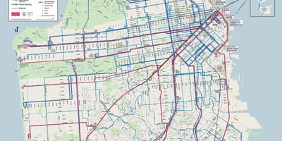 SFO muni kaart