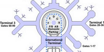 Kaart SFO terminal g